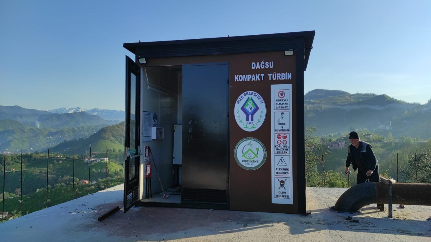 Dagsu compact turbine facility and surrounding site